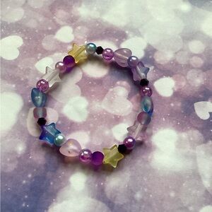 Colorful Beaded Stretch Bracelet